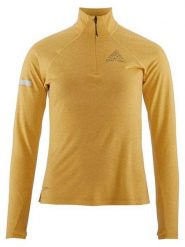Craft Koszulka "ADV SubZ Wool" w kolorze żółtym do biegania rozmiar: L. Żółte t-shirty sportowe Craft, l, bez wzorów, z wełny, bez ramiączek, do biegania. Za 135.81 zł.