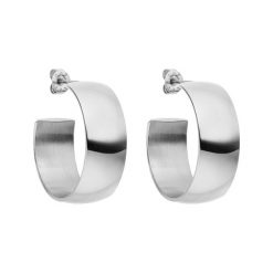 Purelei Purelei Para Kolczyków-Kółek Glowing Kolczyki koła 1 ct Damski. Czerwone kolczyki Purelei, srebrne. Za 130.69 zł.