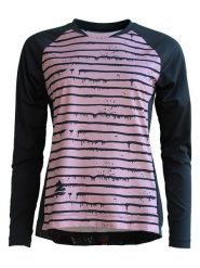 Zimtstern Koszulka kolarska "Tech Zonez" w kolorze czarno-jasnoróżowym rozmiar: S. Czarne t-shirty sportowe Zimtstern, s, bez wzorów, z materiału, bez ramiączek, rowerowe. Za 155.15 zł.