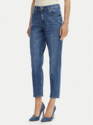 Fracomina Jeansy FP26SVD005D45093 Niebieski Mom Fit. Niebieskie jeansy Fracomina, bez wzorów, z bawełny. Za 324.99 zł.