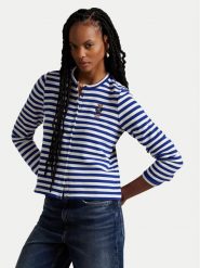 Polo Ralph Lauren Kardigan 211963465001 Niebieski Slim Fit. Niebieskie swetry Polo Ralph Lauren, xs, bez wzorów, z bawełny, bez ramiączek. Za 519.99 zł.