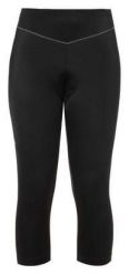 Legginsy kolarskie damskie Vaude Active 3/4. Czarne legginsy Vaude, bez wzorów. Za 233.40 zł.