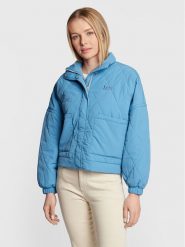 LEE LIGHT LAYER JACKET DAMSKA KURTKA SPACE BLUE L55FEW50 112320653. Niebieskie kurtki Lee, l, bez wzorów, bez kaptura. Za 219.99 zł.