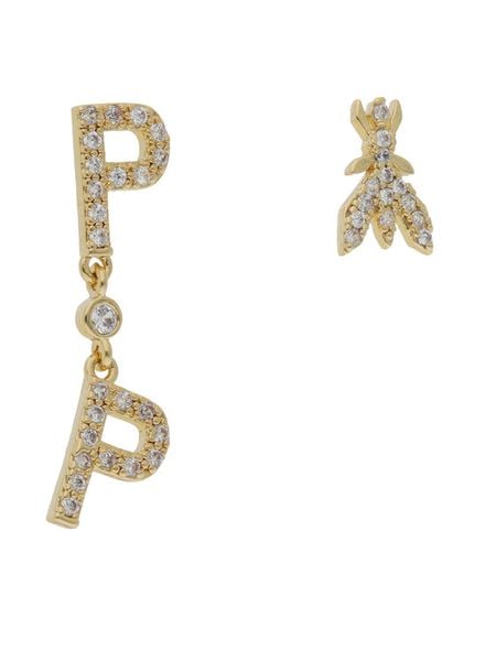 Patrizia Pepe Kolczyki 8J1058/M009-FE35 Złoty. Żółte kolczyki Patrizia Pepe, złote. Za 249.99 zł.