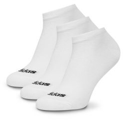 Skarpety adidas. Białe skarpetki adidas, bez wzorów. Za 44.99 zł.