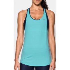 Under Armour Top HG Armour 2-in-1 Tank kolor niebieski r. XS (1303778-942). Topy marki ROCKRIDER. Za 133.34 zł.