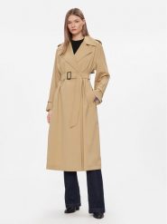 Weekend Max Mara Płaszcz wełniany Giostra 2415021051 Beżowy Regular Fit. Brązowe płaszcze Weekend Max Mara, bez wzorów, z syntetyku, bez kaptura. Za 3,639.00 zł.