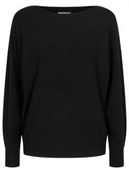 Sheego Sweter "Nudaya" w kolorze czarnym rozmiar: M. Czarne swetry Sheego, m, bez wzorów, bez ramiączek. Za 134.85 zł.