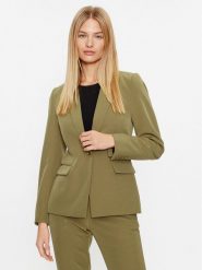 Bruuns Bazaar Marynarka Rubysus Alberte BBW3243 Zielony Regular Fit. Zielone marynarki i żakiety Bruuns Bazaar, bez wzorów, z syntetyku, bez ramiączek. Za 409.99 zł.