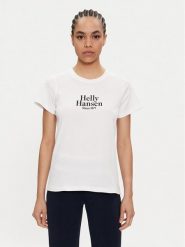 Helly Hansen T-Shirt W Core Graphic T-Shirt 54080 Biały Regular Fit. Białe t-shirty Helly Hansen, s, bez wzorów, z bawełny, bez kołnierzyka, bez ramiączek. Za 79.99 zł.