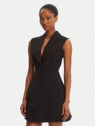 Bardot Sukienka koktajlowa Destene Hourglass 59724DB Czarny Regular Fit. Czarne sukienki Bardot, xl, bez wzorów, z syntetyku, wizytowe, bez kołnierzyka, bez ramiączek. Za 449.99 zł.