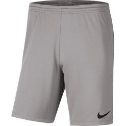 Spodenki dla dzieci Nike Dry Park III NB K szare BV6865 017. Szare szorty Nike, bez wzorów, sportowe. Za 59.00 zł.