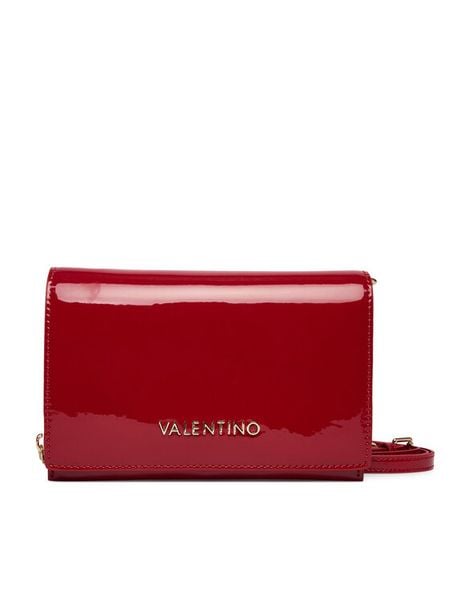 Valentino Torebka Ember VBS9IE17VER Czerwony. Czerwone listonoszki Valentino, bez wzorów, ze skóry, bez dodatków. Za 343.99 zł.