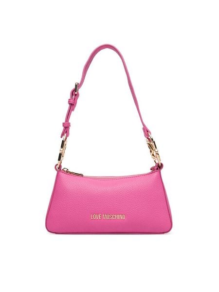 LOVE MOSCHINO Torebka JC4007PP1OLB0604 Różowy. Czerwone torebki klasyczne Love Moschino, bez wzorów, ze skóry, bez dodatków. Za 859.99 zł.