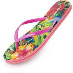 Mistral Multiflower damskie japonki, różowe, roz. 41. Czerwone japonki Mistral, bez wzorów. Za 127.99 zł.