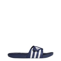 Klapki basenowe dla dorosłych Adissage. Czarne klapki adidas, bez wzorów, sportowe, bez obcasa, bez zapięcia. Za 139.00 zł.