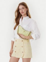 Guess Torebka Aldina HWGG96 63170 Żółty. Żółte torebki klasyczne Guess, z aplikacjami, ze skóry, bez dodatków. Za 319.99 zł.