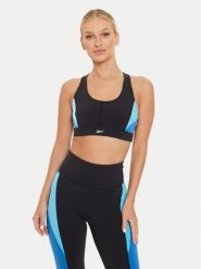 Reebok Biustonosz sportowy Lux Racer Bra 100075367 Czarny. Czarne biustonosze sportowe Reebok, bez wzorów, z syntetyku. Za 79.99 zł.