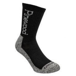 Skarpety trekkingowe Pinewood Coolmax Medium 2 pary. Czarne skarpetki sportowe PINEWOOD, bez wzorów, trekkingowe. Za 79.99 zł.
