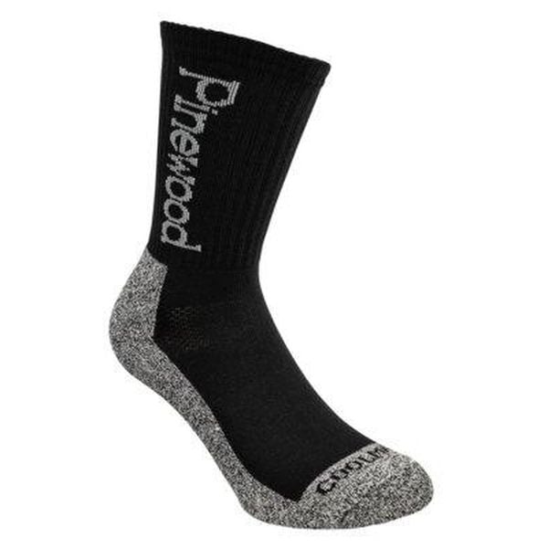 Skarpety trekkingowe Pinewood Coolmax Medium 2 pary. Czarne skarpetki PINEWOOD, bez wzorów, trekkingowe. Za 79.99 zł.