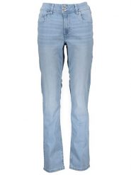 Pepe Jeans Dżinsy - Slim fit - w kolorze błękitnym rozmiar: W28/L32. Niebieskie jeansy Pepe Jeans, l, z aplikacjami, z jeansu, klasyczne. Za 141.19 zł.
