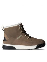 The North Face Botki NF0A4T3X8IU1 Brązowy. Brązowe botki The North Face, bez wzorów, ze skóry, bez obcasa, na płaskiej podeszwie, bez zapięcia. Za 429.99 zł.
