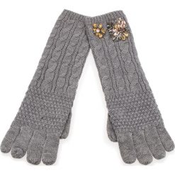 Rękawiczki Damskie TWINSET - Guanti OA8T6A Grigio Medio Melange 0082M. Rękawiczki marki 4f. W wyprzedaży za 239.00 zł.