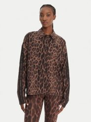 Adidas Kurtka przejściowa Seasonal Essentials Leopard Print JZ0297 Brązowy Loose Fit. Brązowe kurtki adidas, m, bez wzorów, z syntetyku, bez kaptura. Za 259.99 zł.