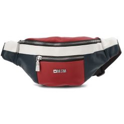 Kolorowa Damska Nerka Biodrowa Big Star. Czerwone nerki i saszetki BIG STAR, bez wzorów, z materiału, biznesowe, bez dodatków. Za 134.99 zł.