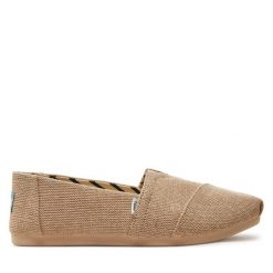 Tenisówki Toms. Brązowe trampki TOMS, bez wzorów, bez zapięcia. Za 249.99 zł.