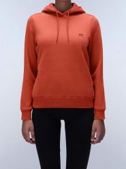 Napapijri Bluza w kolorze czerwonym rozmiar: L. Czerwone bluzy Napapijri, l, bez wzorów, bez ramiączek, z kapturem. Za 141.19 zł.