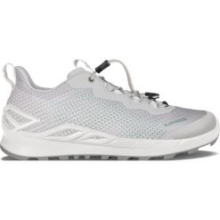 Buty trekkingowe damskie Lowa Merger Low Gtx. Białe buty trekkingowe Lowa, z materiału, bez zapięcia. Za 632.90 zł.