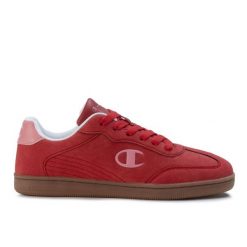 Buty damskie sportowe Champion PRESTIGE. Czerwone buty treningowe Champion, bez wzorów, z gumy, bez zapięcia, trekkingowe. Za 129.00 zł.