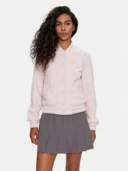 Guess Kurtka bomber W4RL45 WFWS2 Różowy Regular Fit. Czerwone kurtki Guess, m, z aplikacjami, z syntetyku, bez kaptura. Za 339.99 zł.