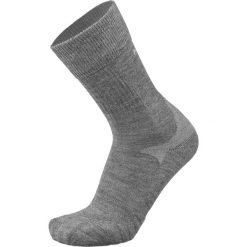 Skarpety trekkingowe damskie z wełną merino Meindl MT7 Lady. Szare skarpetki MEINDL, bez wzorów, z elastanu. Za 109.90 zł.