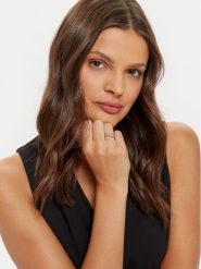 Guess Pierścionek JUBR04 575JW Srebrny. Szare pierścionki Guess, srebrne. Za 199.99 zł.
