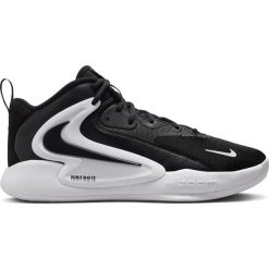 Buty halowe Nike Zoom Hyperset 2. Czarne buty treningowe Nike, bez wzorów, bez zapięcia, do siatkówki, nike zoom. Za 587.50 zł.