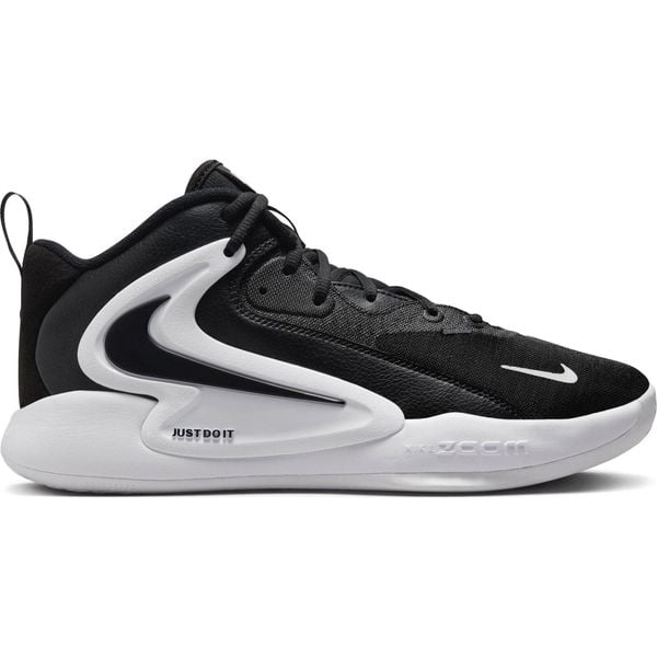 Buty halowe Nike Zoom Hyperset 2. Czarne buty treningowe Nike, bez wzorów, bez zapięcia, do siatkówki, nike zoom. Za 587.50 zł.
