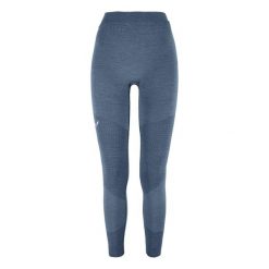 Damskie legginsy Salewa Zerbu Medium Warm AMR. Niebieskie legginsy sportowe Salewa, s, bez wzorów, z elastanu, na fitness i siłownię. Za 445.22 zł.