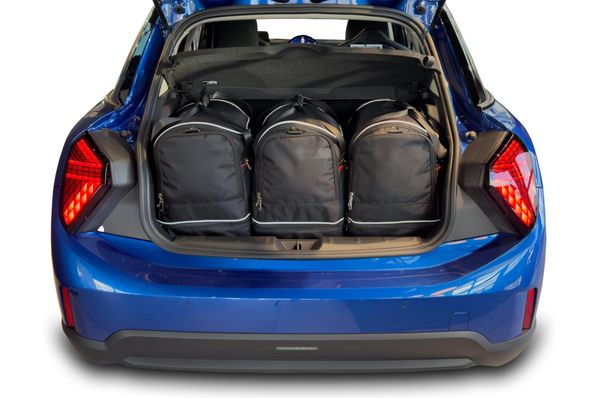 Torby Do Bagażnika Mini Cooper 5D 2024+ 3Szt Kjust. Czarne torby podróżne KJUST, bez wzorów, z kauczuku. Za 729.00 zł.