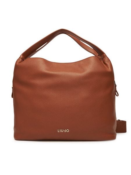 Liu Jo Torebka Ecs M Hobo AF5058 E0058 Brązowy. Brązowe torebki klasyczne Liu Jo, bez wzorów, ze skóry, bez dodatków. Za 629.99 zł.
