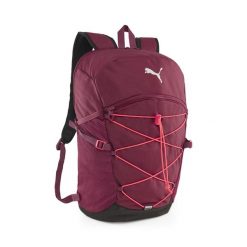 Plecak Puma Plus Pro. Czerwone plecaki Puma, bez wzorów, bez dodatków. Za 138.95 zł.