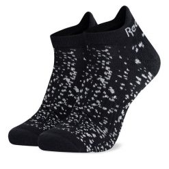 Skarpety krótkie Reebok. Czarne skarpetki Reebok, bez wzorów. Za 44.99 zł.