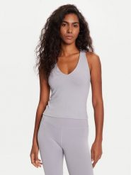 Girlfriend Collective Top Zoe 1024 Fioletowy Slim Fit. Fioletowe topy sportowe GIRLFRIEND COLLECTIVE, l, bez wzorów, z syntetyku, na fitness i siłownię. Za 169.99 zł.