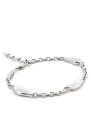 Calvin Klein Bransoletka 35000603 Srebrny. Szare bransoletki Calvin Klein, metalowe. Za 399.99 zł.