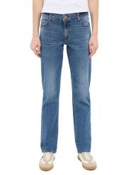 Mustang Dżinsy - Regular fit - w kolorze błękitnym rozmiar: W32/L32. Niebieskie jeansy Mustang, l, z aplikacjami, klasyczne. Za 209.82 zł.