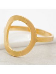 LA CHIQUITA Pozłacany pierścionek rozmiar: onesize. Żółte pierścionki LA CHIQUITA, pozłacane. Za 41.45 zł.