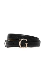 Guess Pasek Damski BW9493 P6425 Czarny. Czarne paski Guess, z aplikacjami, ze skóry. Za 234.99 zł.