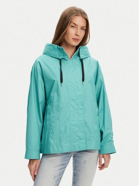 United Colors Of Benetton Kurtka przejściowa 2OGZDN07S Zielony Relaxed Fit. Zielone kurtki United Colors Of Benetton, m, bez wzorów, z bawełny, bez kaptura. Za 309.99 zł.