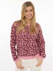 Zwillingsherz Sweter w kolorze jasnoróżowym rozmiar: L/XL. Różowe swetry Zwillingsherz, l, bez wzorów, z bawełny, bez ramiączek. Za 130.99 zł.